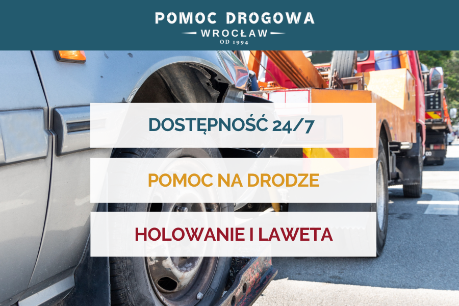 Całodobowa pomoc drogowa Wrocław