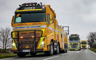 Nowe holowniki w firmie JAREX – jeszcze skuteczniejsza pomoc dla tirów!