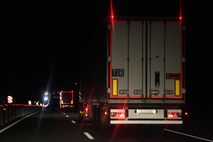 Oświetlenie TIR-a