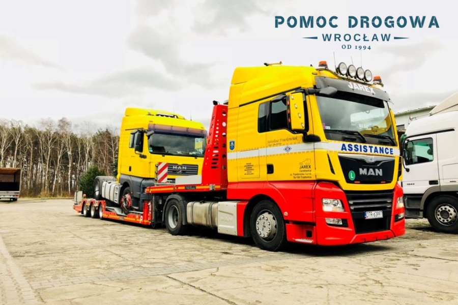 Pomoc drogowa dla aut ciężarowych Jarex